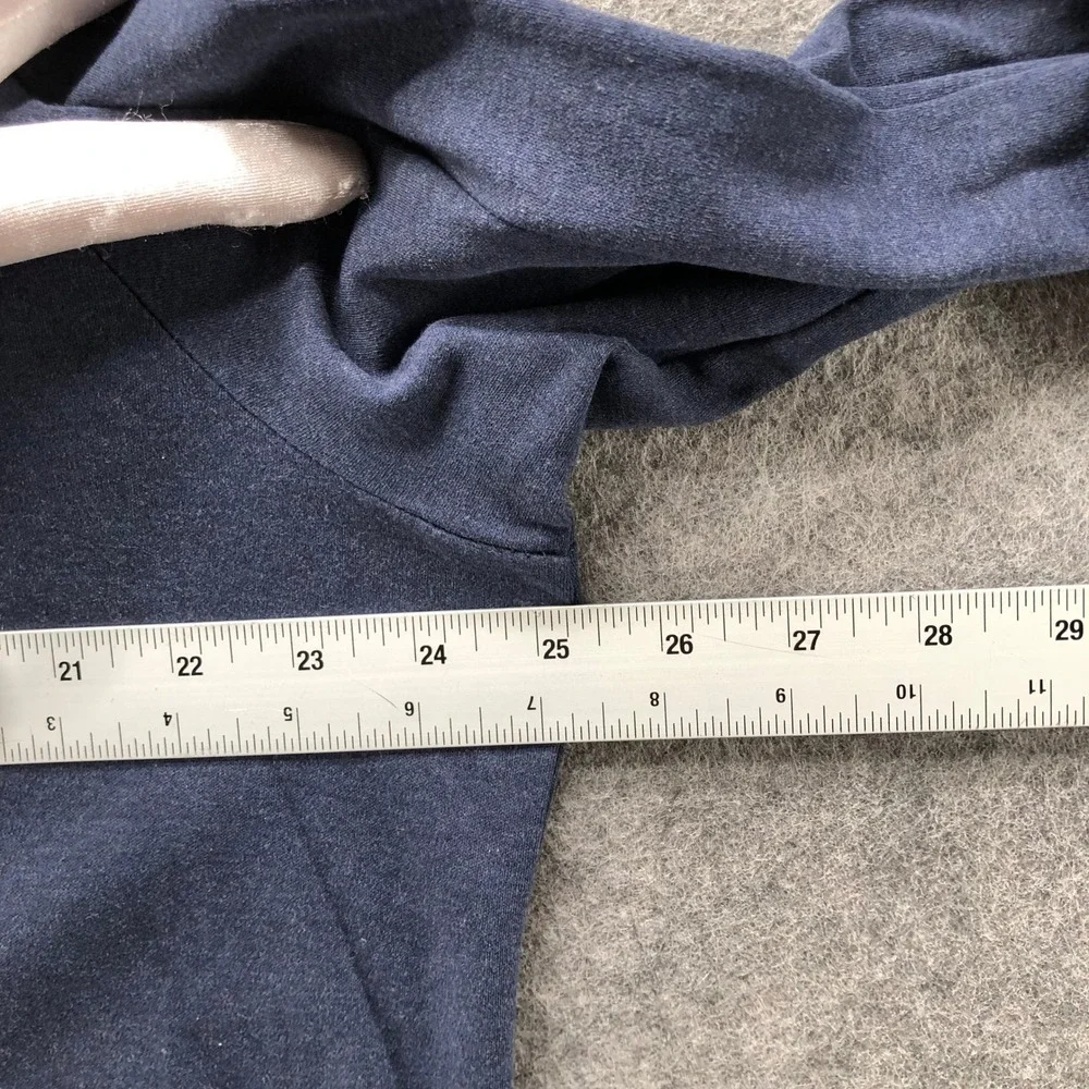 Banana Republic Luxe Touch Performance Long Sleeve T-Shirt Mens XL Navy‎ Blue
